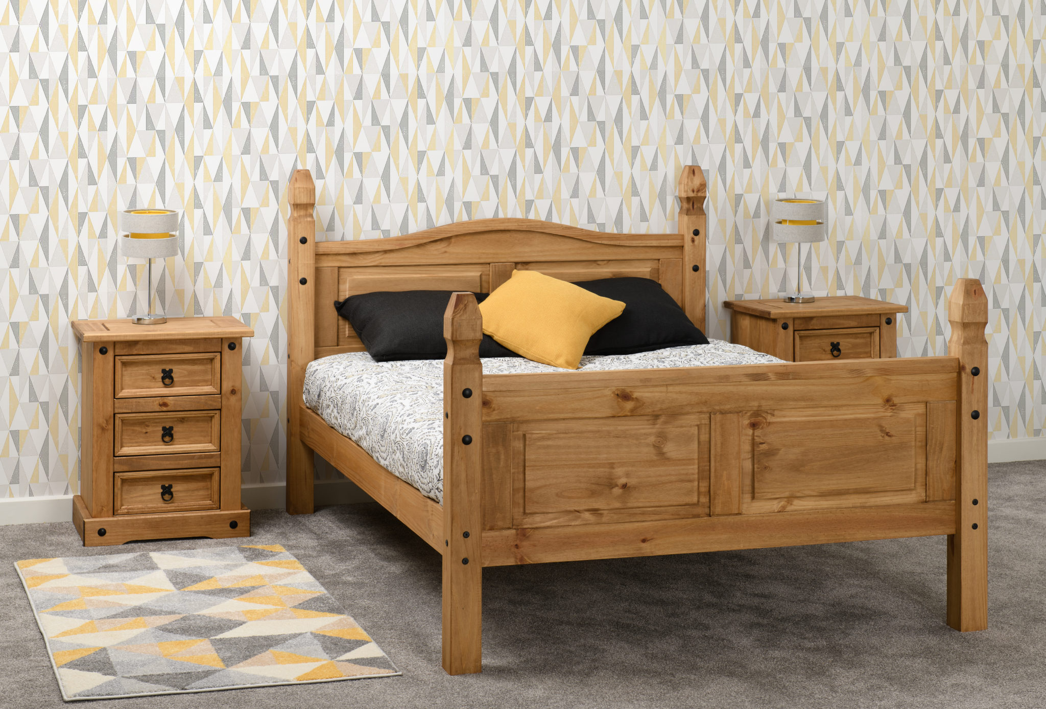 CORONA-46-HIGH-END-BED-DISTRESSED-WAXED-PINE-2020-200-203-009-09-scaled